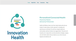Desktop Screenshot of innovationhealthgroup.com